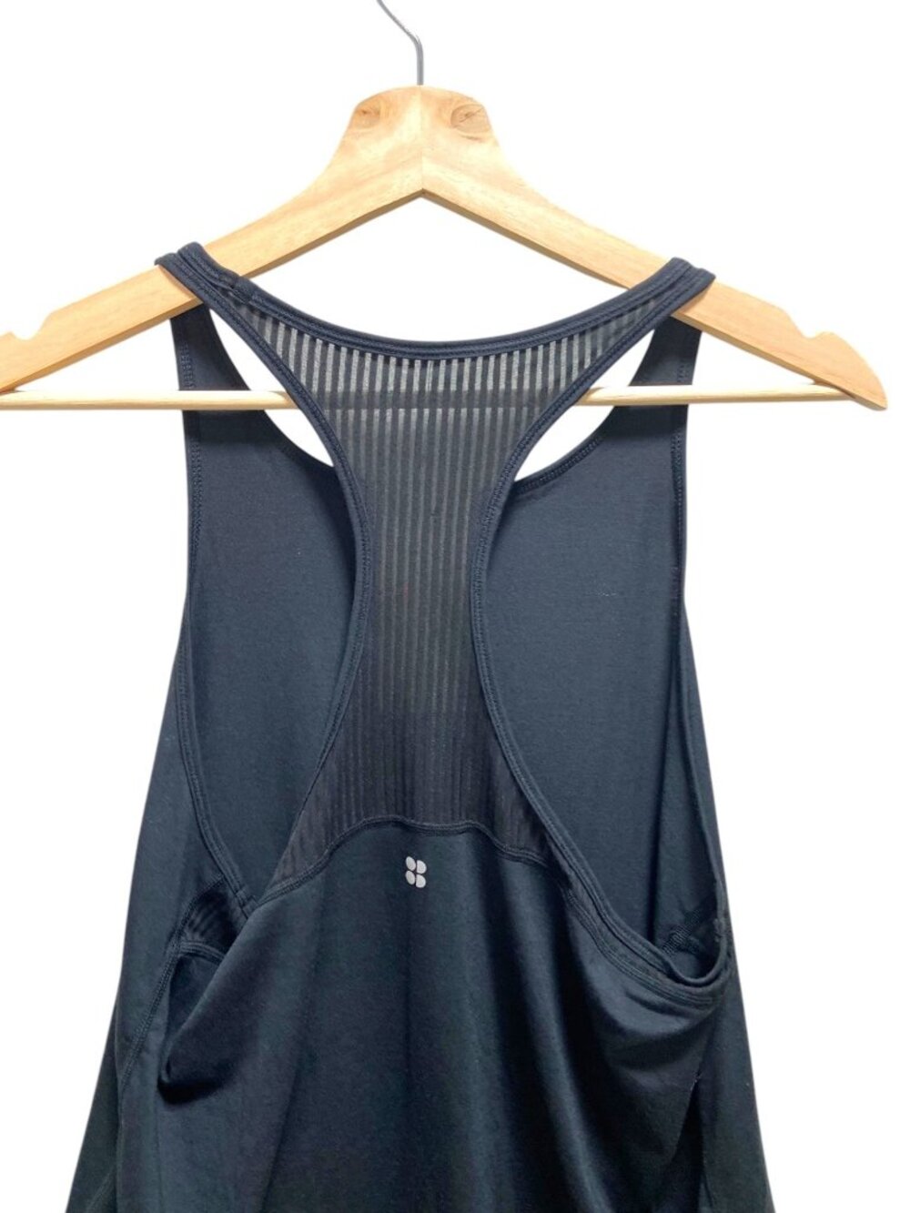 Sweaty Betty Breathe Easy Tank Racerback Top Black Size M NWT Workout Gym Summer - Picture 11 of 14